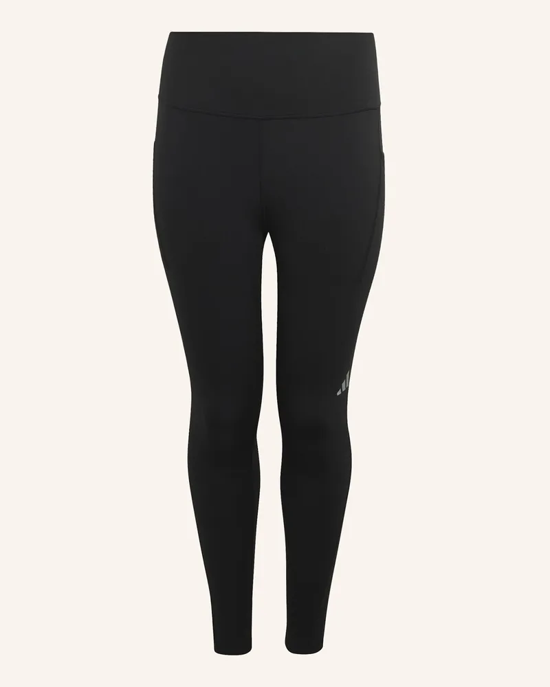 adidas ADI365 CLIMACOOL RUNNING 7/8 LEGGINGS (GROSSE GRÖSSEN Schwarz