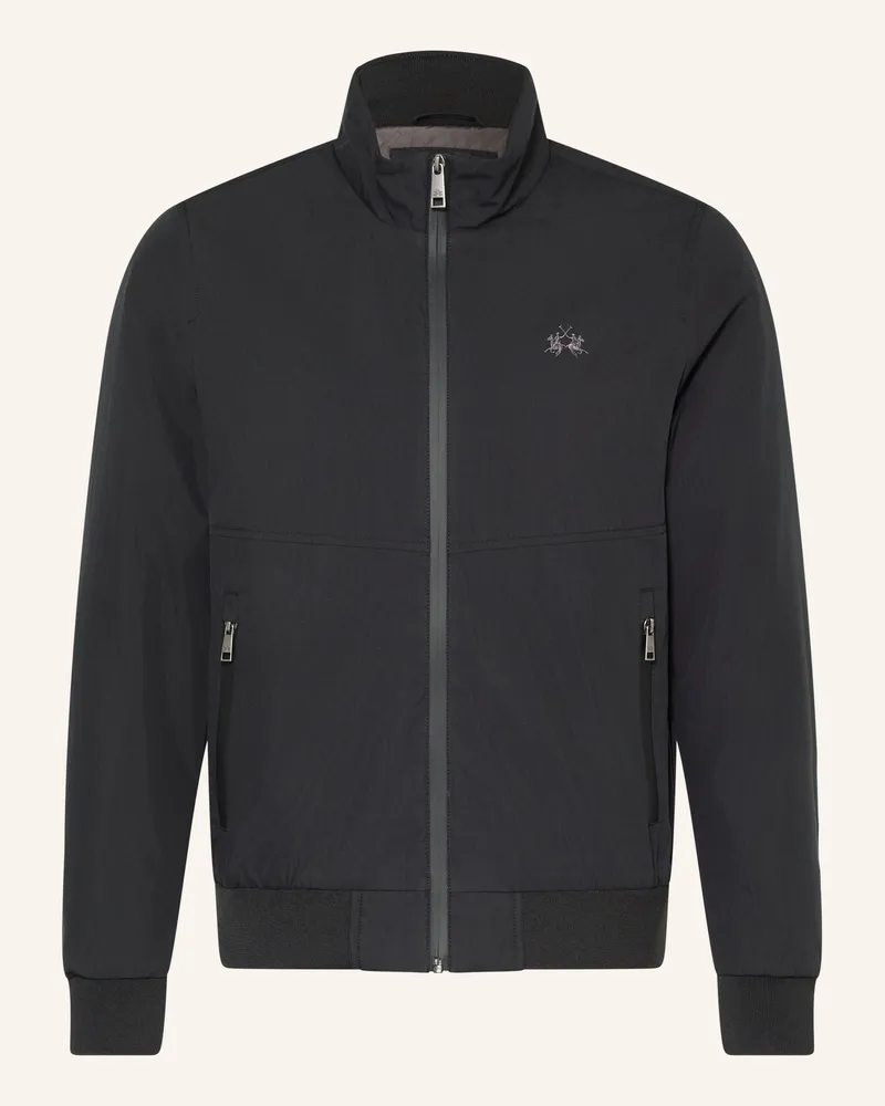 La Martina Blouson schwarz Schwarz