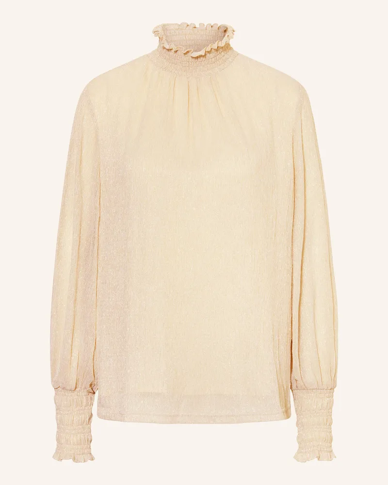 Mos Mosh Longsleeve MMXIMENA mit Glitzergarn Creme