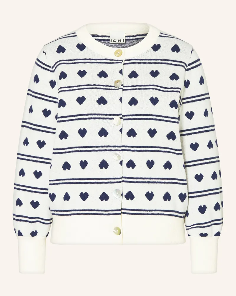 ICHI Strickjacke IHBRIELLE Ecru