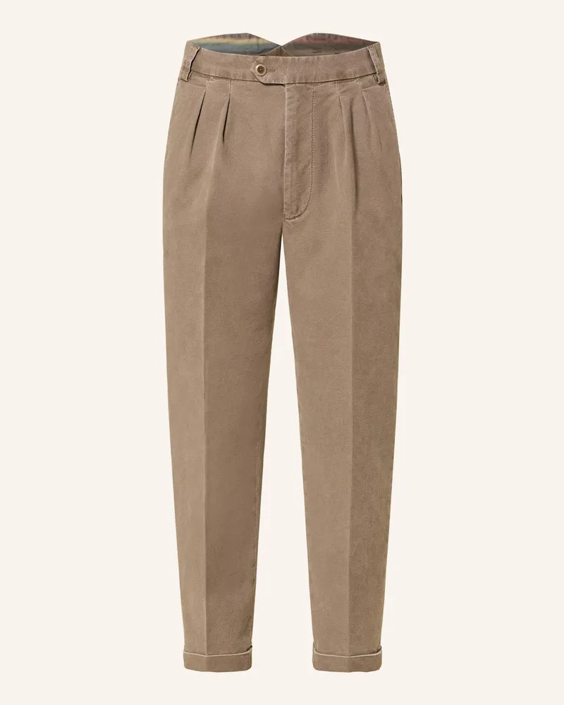 Alberto Chino TED-C Comfort Fit Hellbraun