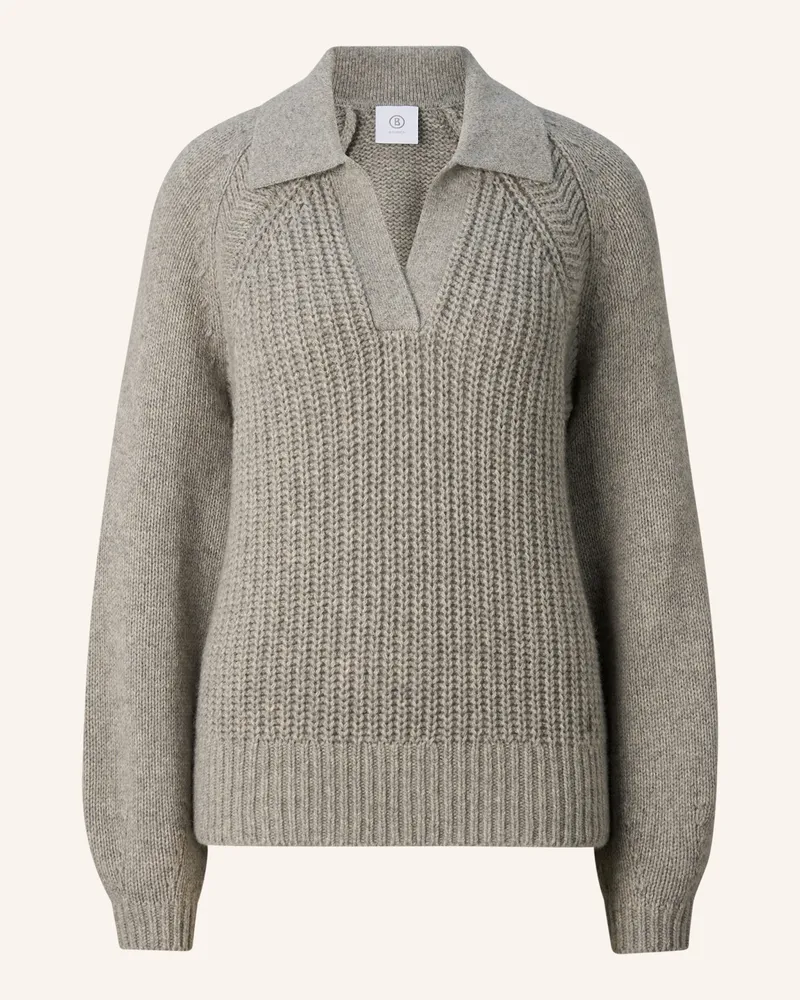 Bogner Pullover Jordy grau Hellgrau