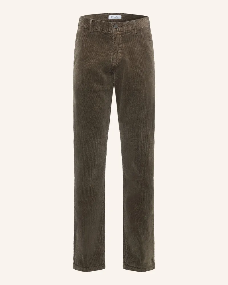 paul Cordhose Regular Fit gruen Oliv