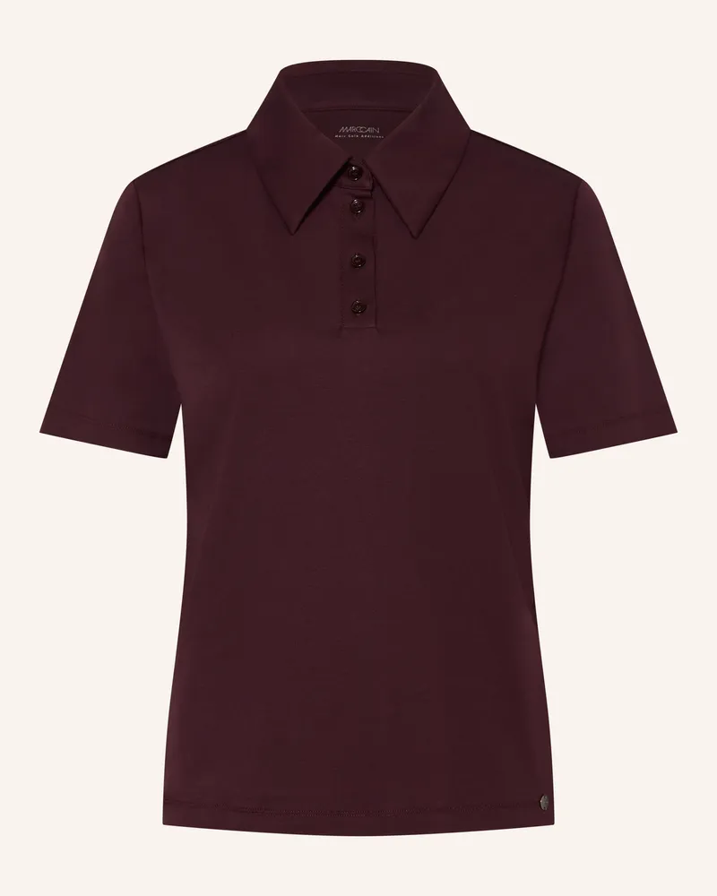 Marc Cain Jersey-Poloshirt rot 296