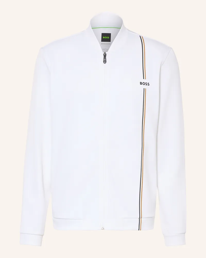 HUGO BOSS Tennisjacke Active weiss Weiss