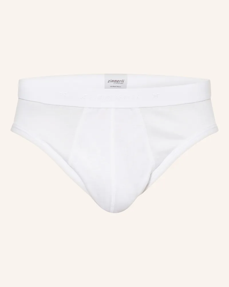 Zimmerli Slip Royal Classic weiss Weiss