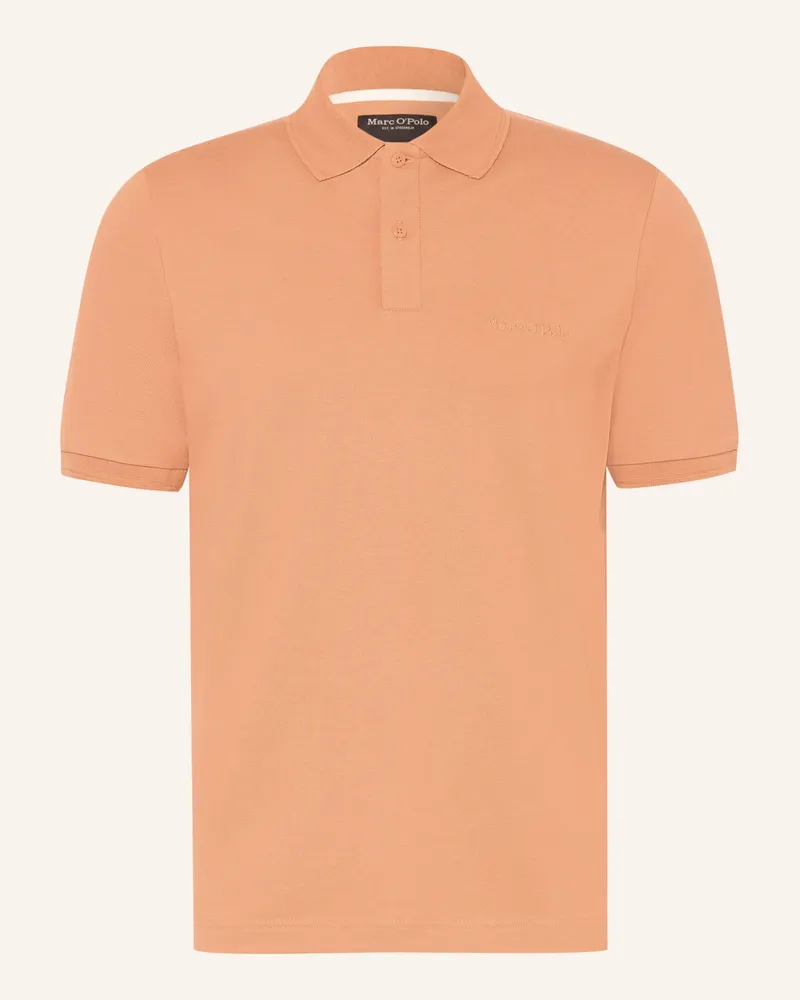 Marc O'Polo Piqué-Poloshirt Regular Fit orange Lachs