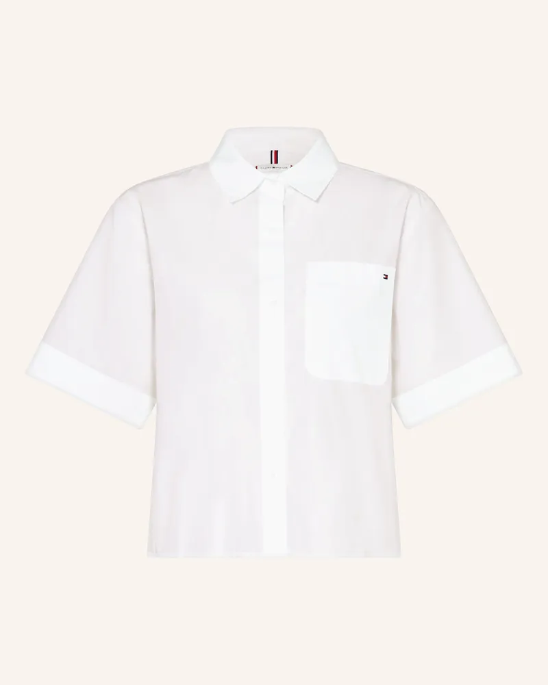 Tommy Hilfiger Hemdbluse Weiss