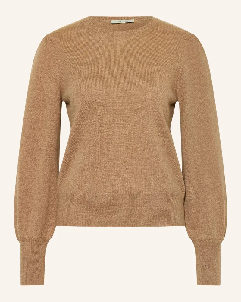 lilienfels Cashmere-Pullover Cognac