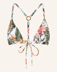 watercult Triangel-Bikini-Top EXOTIC DIVE Weiss