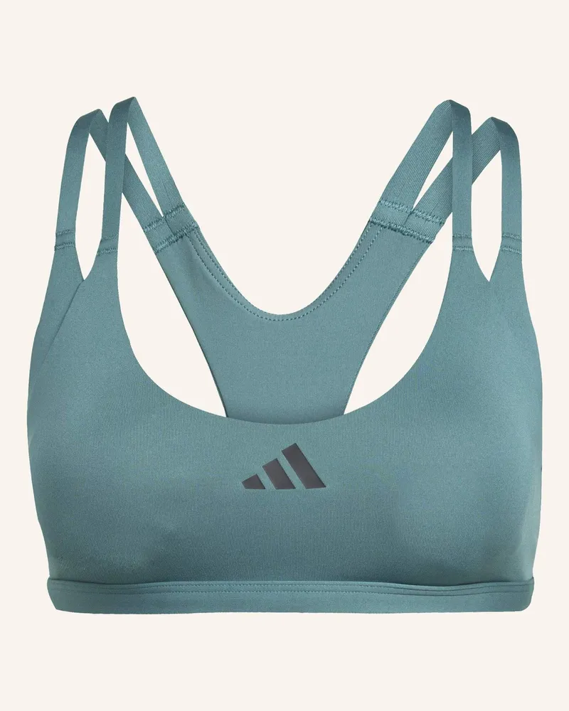 adidas Sport-BH AEROIMPACT LUXE TRAINING Türkis