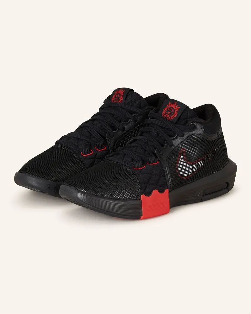 Nike Basketballschuhe LEBRON WITTNESS VIII Schwarz