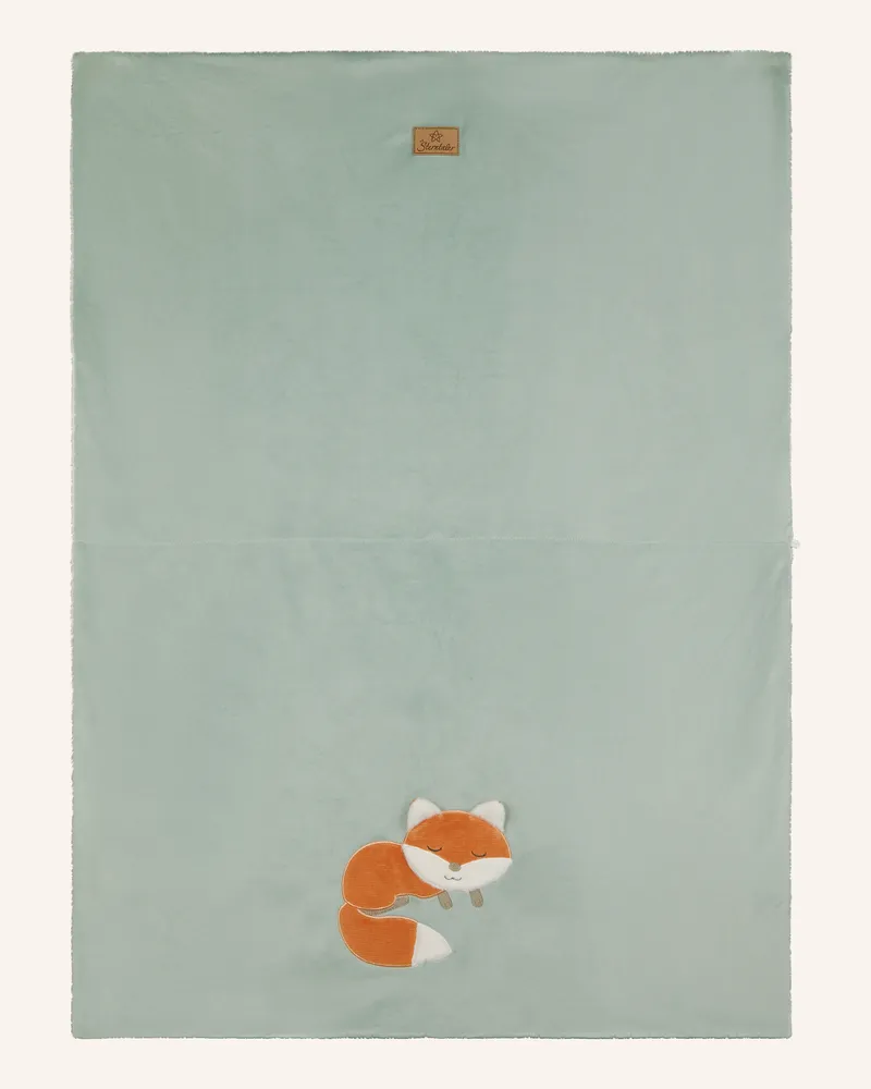 Sterntaler Babydecke Filou grau Hellgrau