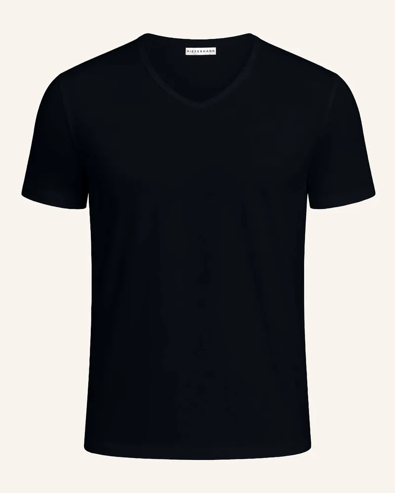 KIEFERMANN T-Shirt Darius schwarz Schwarz