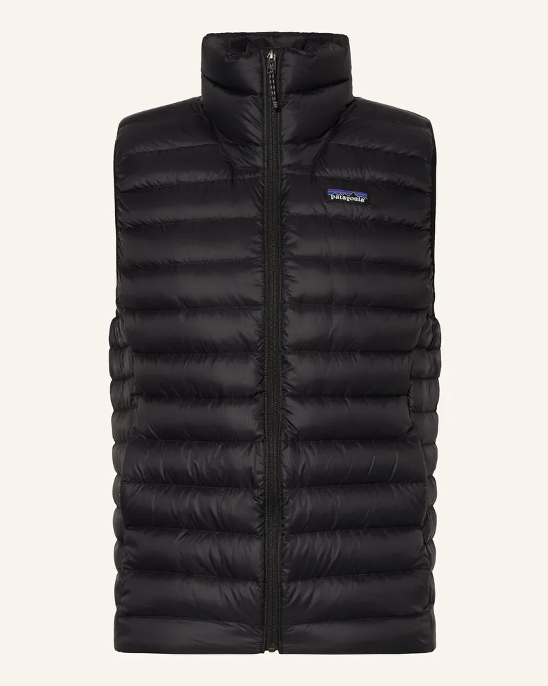 Patagonia Daunenweste Schwarz