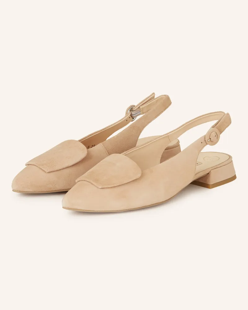 paul green Slingballerinas Beige