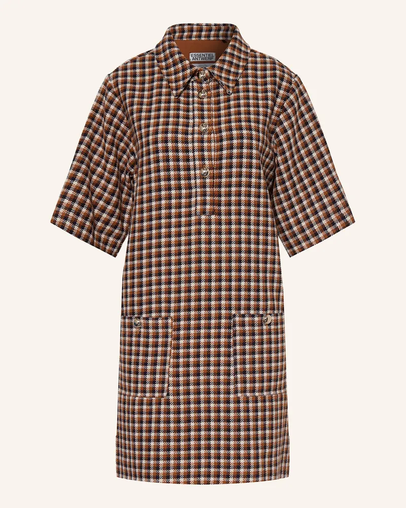 Essentiel Kleid Kooky braun Cognac