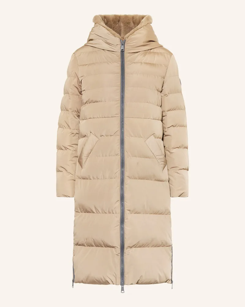 RINO & PELLE Steppmantel Taupe