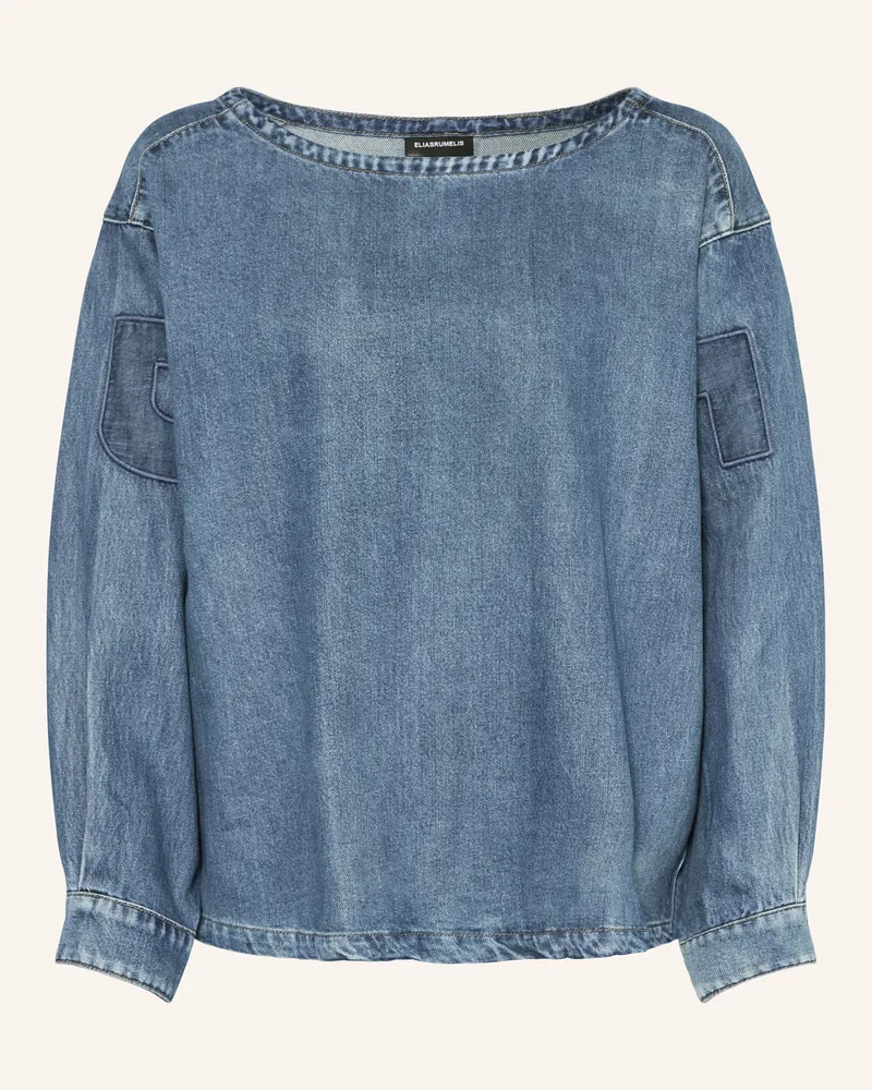 Elias Rumelis Jeansbluse Cassandria blau Blau
