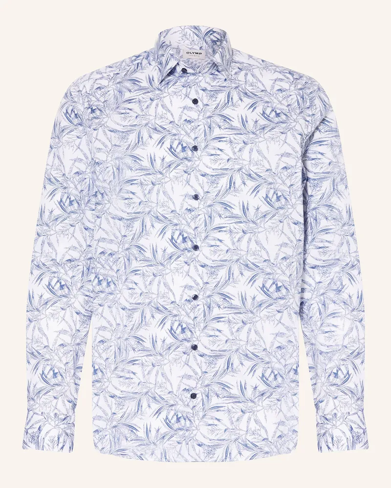 Olymp Hemd Level Five body fit Blaugrau