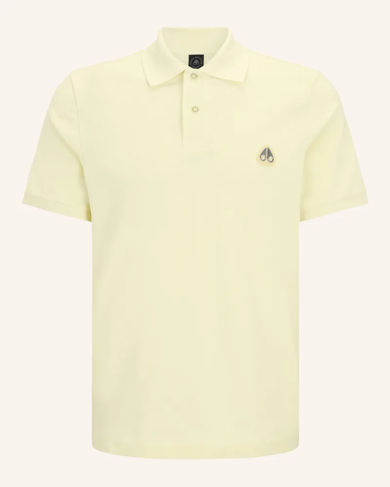 Moose Knuckles Poloshirt EVERETT Gelb