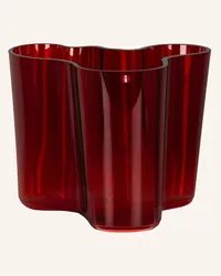 iittala Vase ALVAR AALTO Rot