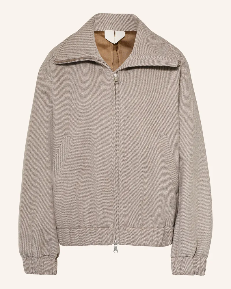 Arket Jacke braun Grau