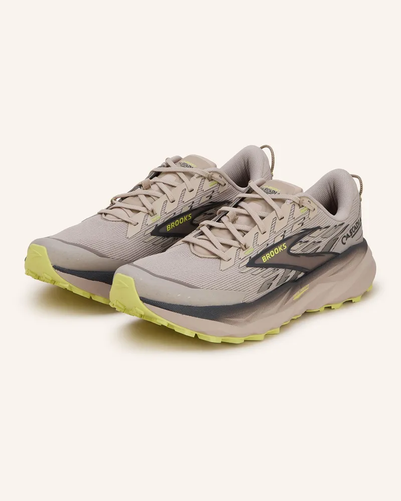 Brooks Trailrunning-Schuhe CASCADIA 19 Hellbraun
