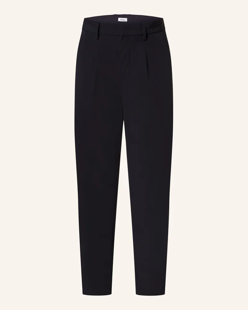 paul Chino Cropped Tapered Fit Dunkelblau
