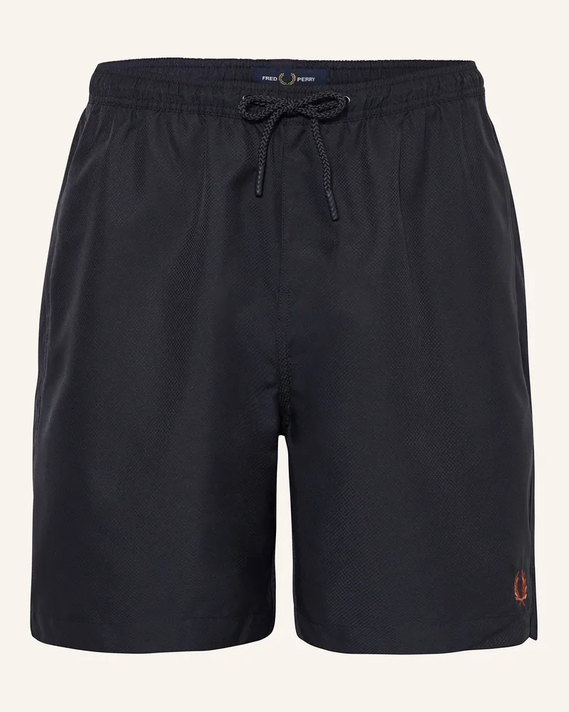 Fred Perry Badeshorts Dunkelblau