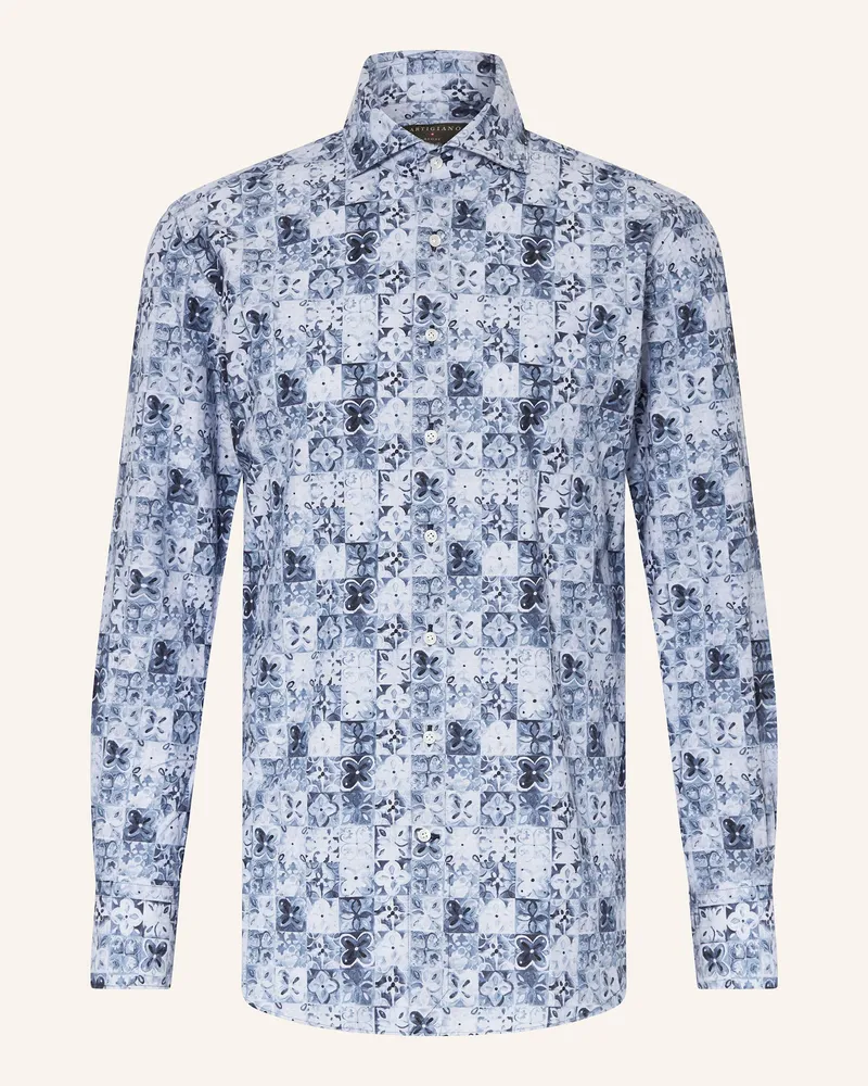 Artigiano  Hemd Classic Fit Blau