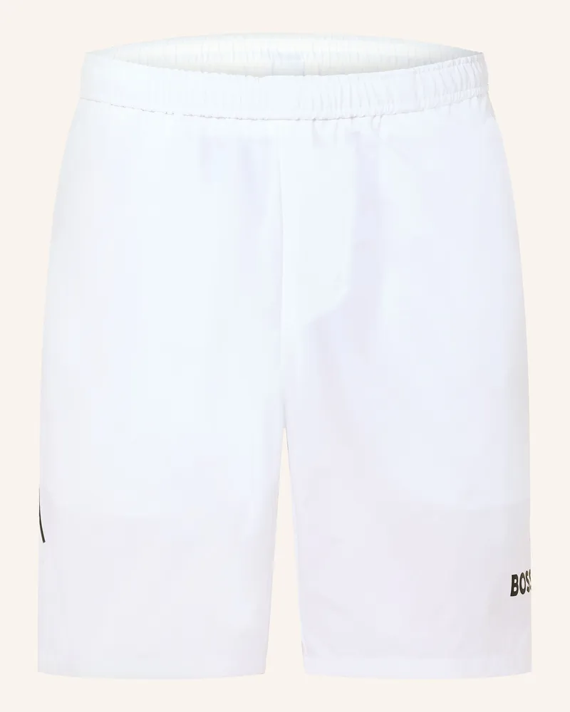 HUGO BOSS Tennisshorts SCORE Weiss