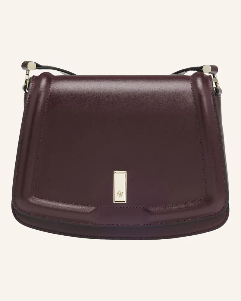 HUGO BOSS Crossbody-Tasche ARIELL SADDLE N Dunkellila