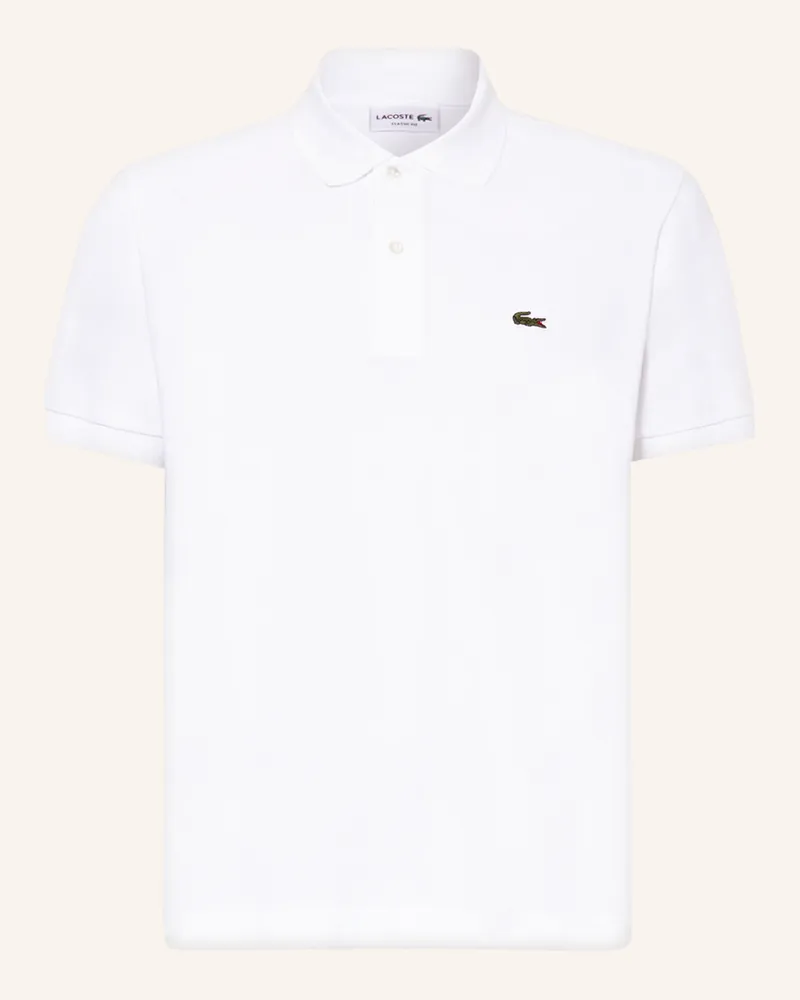 Lacoste Piqué-Poloshirt Classic Fit Weiss