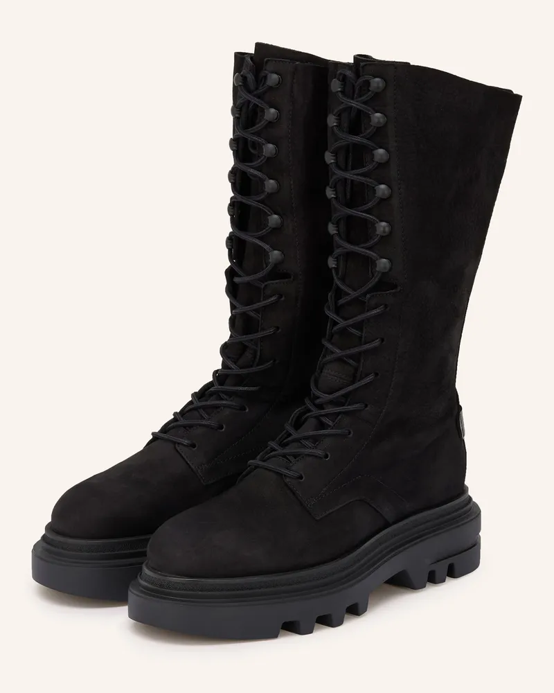 AllSaints Schnürboots JAY Schwarz