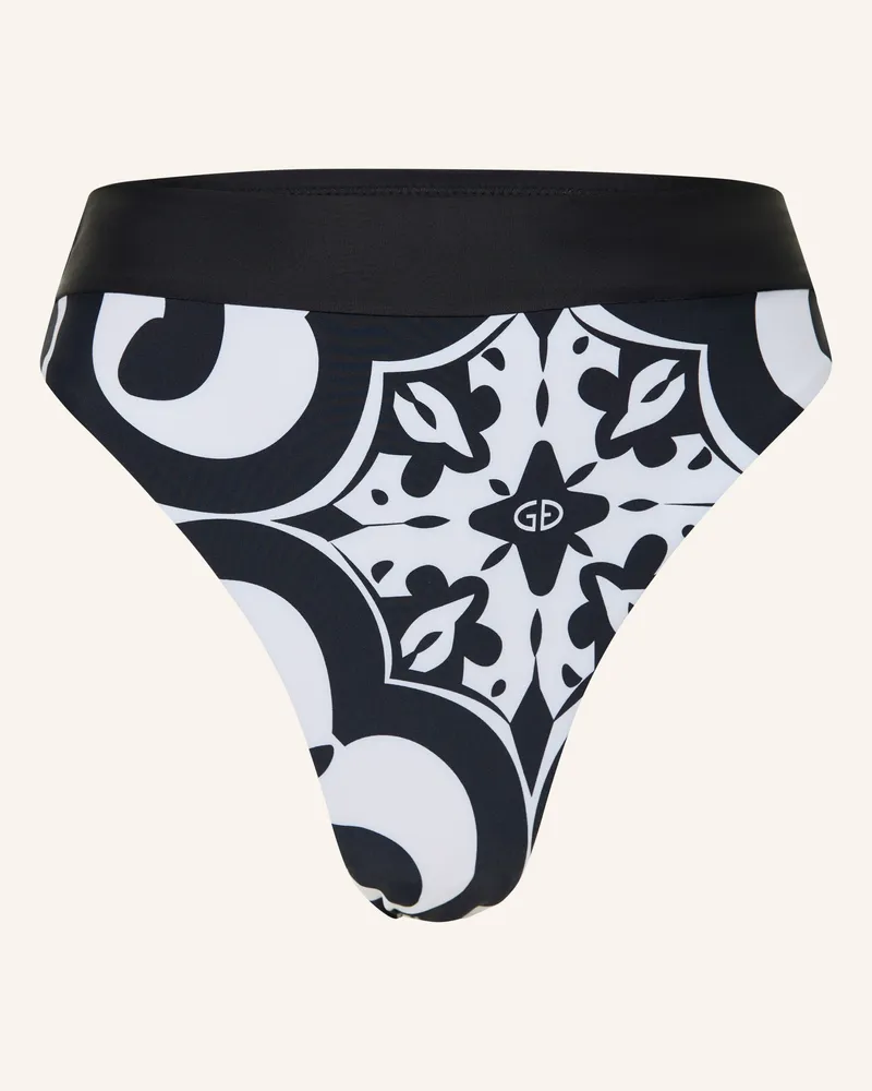 GOLDBERGH High-Waist-Bikini-Hose Veronica schwarz Schwarz