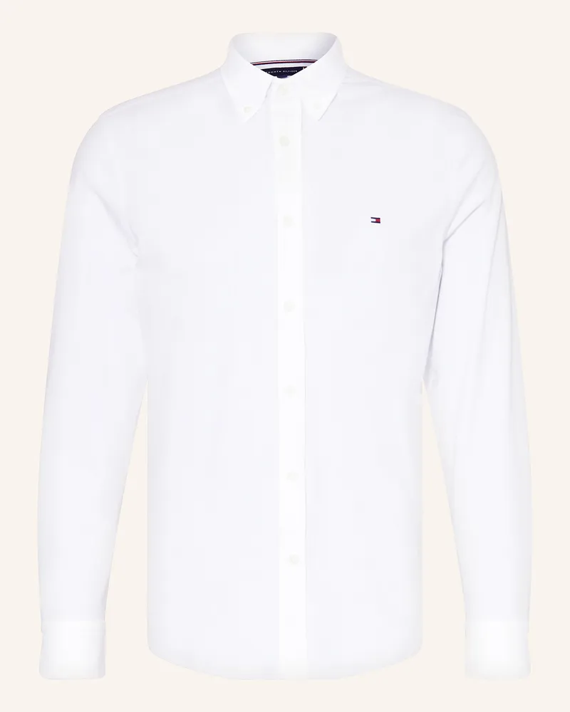 Tommy Hilfiger Hemd Performance Fit weiss Weiss