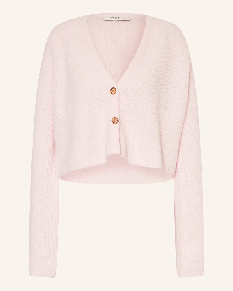 by Aylin Koenig Strickjacke aus Alpaka Hellrosa