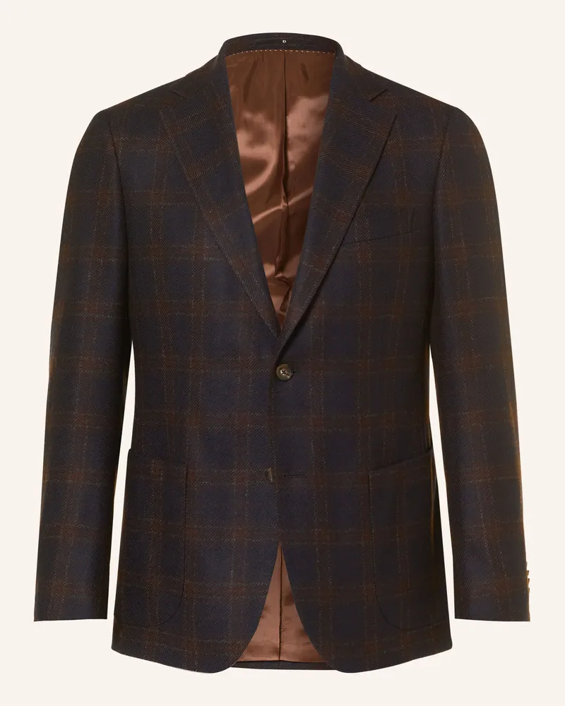 Dressler Sakko Regular Fit blau Dunkelblau