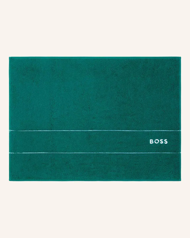 HUGO BOSS Badematte PLAIN Dunkelgrün