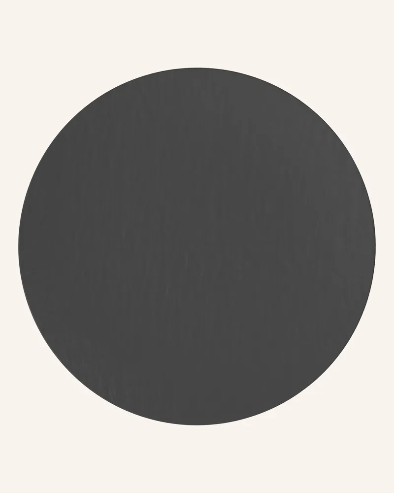 Villeroy & Boch Gourmetteller Manufacture Rock schwarz Schwarz