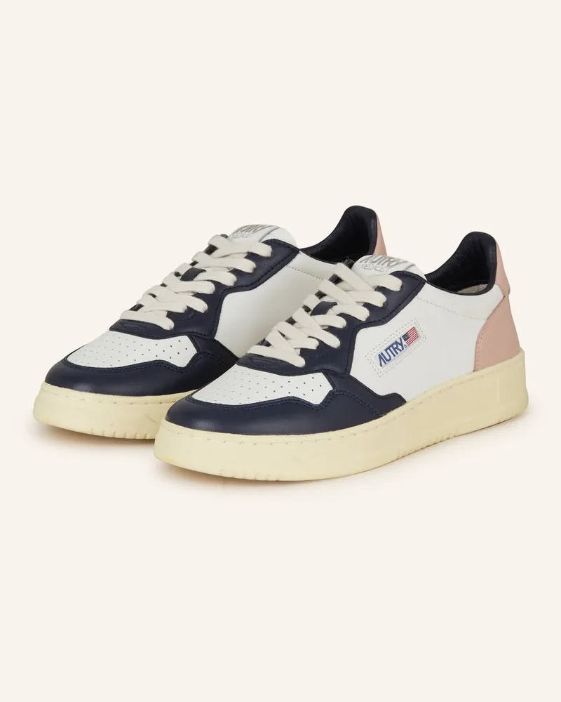 AUTRY Sneaker - WEISS/ DUNKELBLAU/ ROSÉ Blau