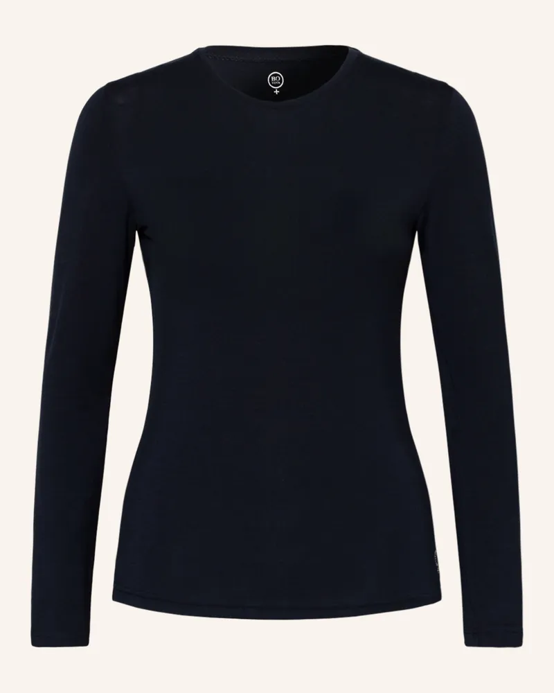 Boviva Longsleeve blau Dunkelblau