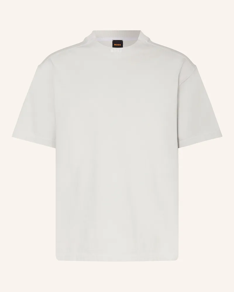 HUGO BOSS T-Shirt Dye grau Hellgrau