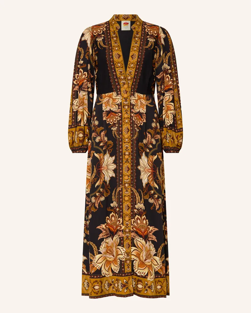 FARM Rio Kleid MAJESTIC GARDEN Schwarz