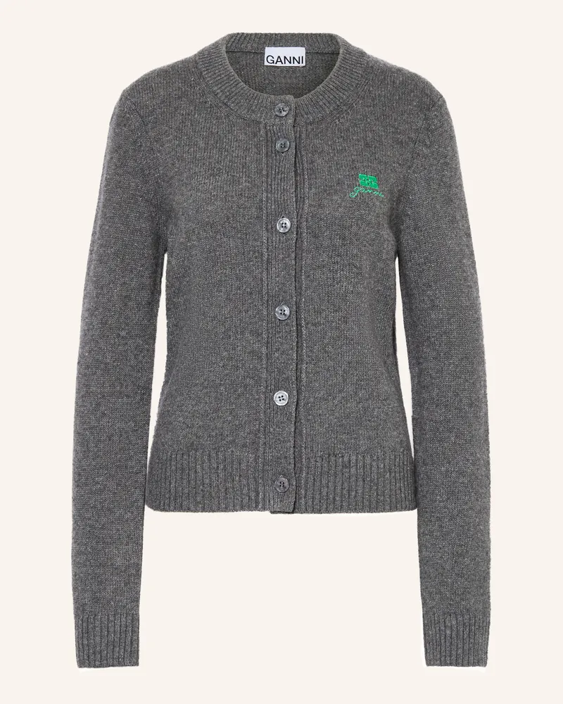 Ganni Strickjacke Grau