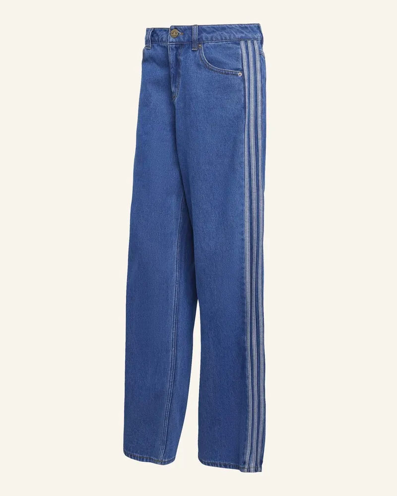 adidas Straight Jeans Firebird Denim blau Blau