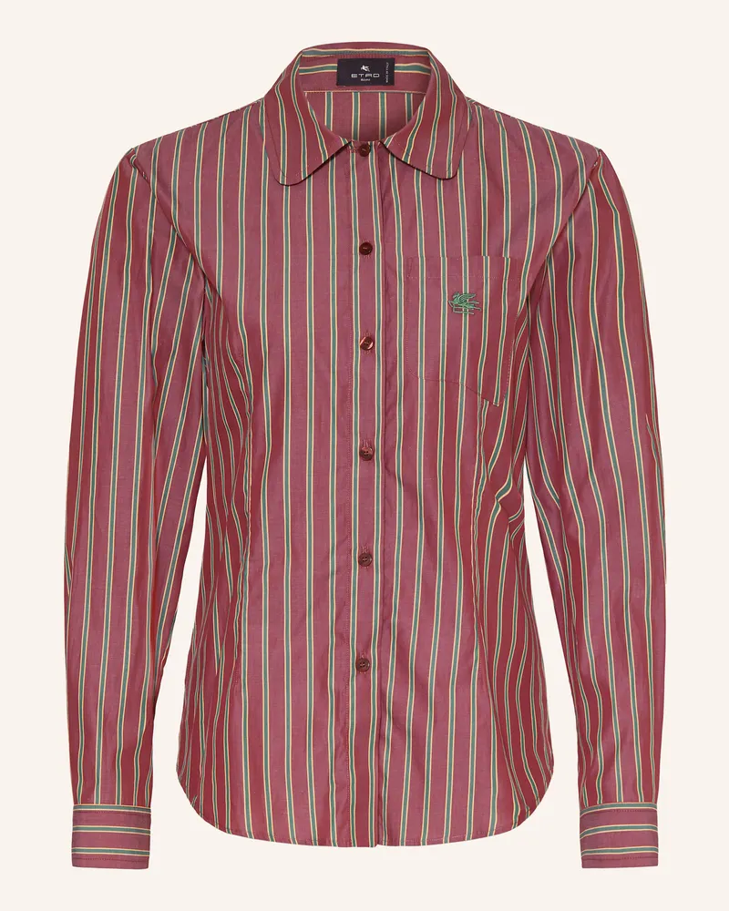 Etro Hemdbluse Dunkelrot