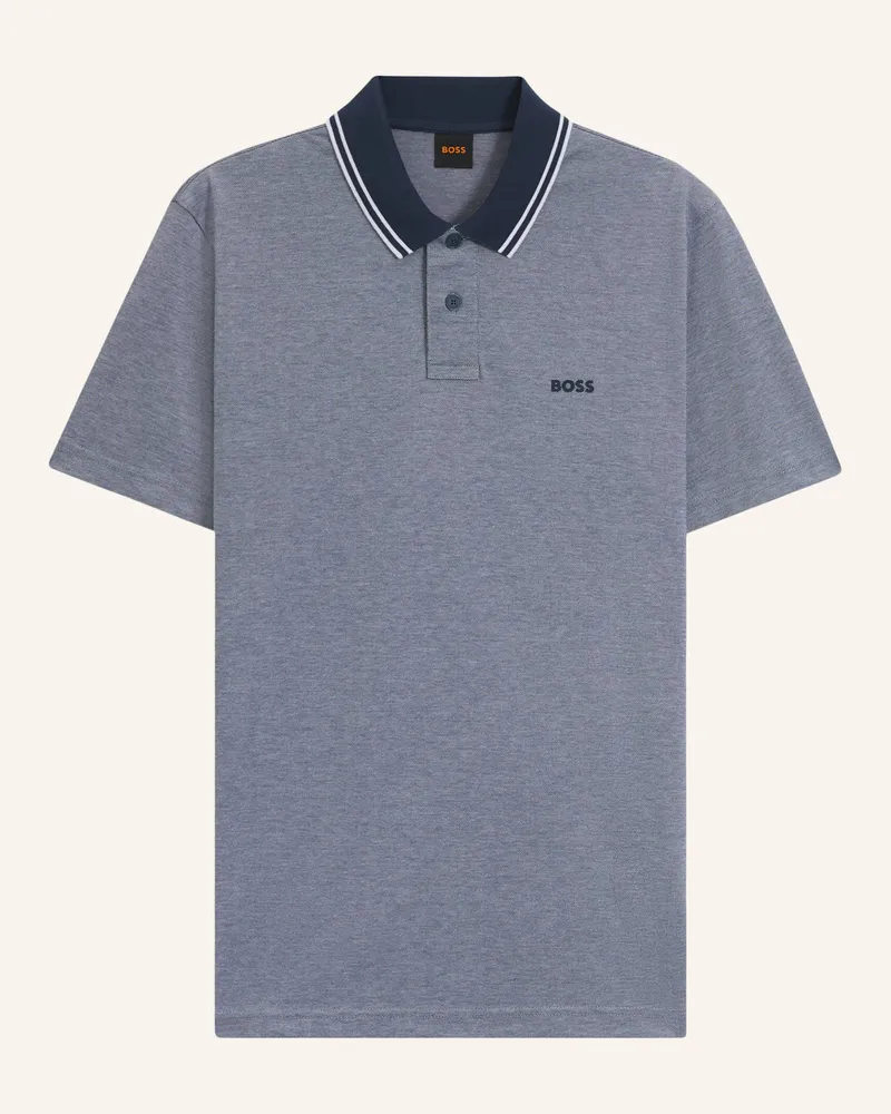 HUGO BOSS Piqué-Poloshirt Peoxfordnew blau Blau