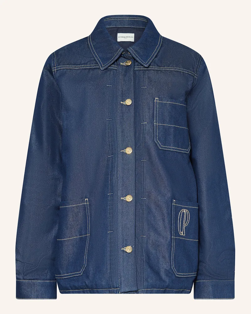 Claudie Pierlot Jeansjacke Blau